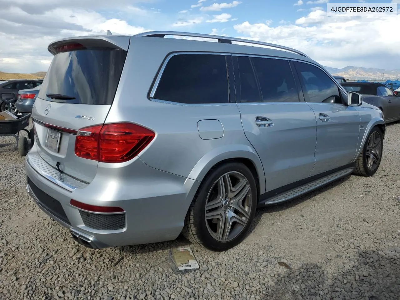 2013 Mercedes-Benz Gl 63 Amg VIN: 4JGDF7EE8DA262972 Lot: 71702714