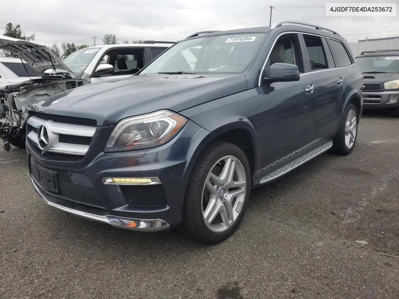 2013 Mercedes-Benz Gl 550 4Matic VIN: 4JGDF7DE4DA253672 Lot: 71976384