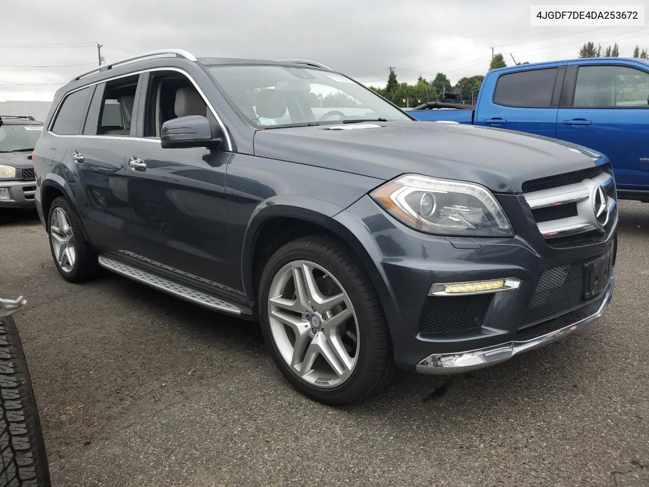 2013 Mercedes-Benz Gl 550 4Matic VIN: 4JGDF7DE4DA253672 Lot: 71976384