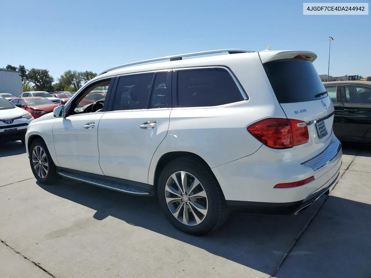 2013 Mercedes-Benz Gl 450 4Matic VIN: 4JGDF7CE4DA244942 Lot: 73218654