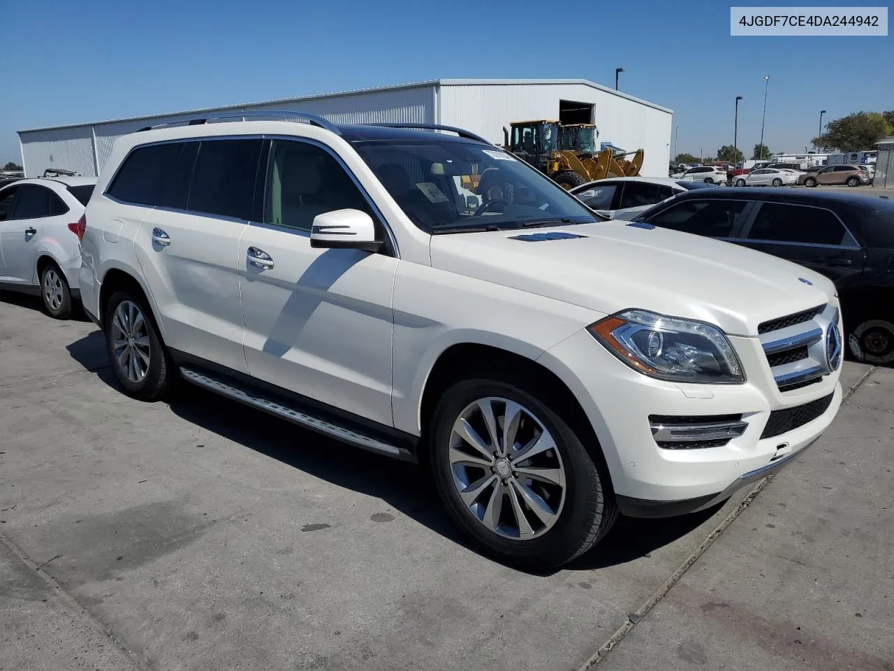 2013 Mercedes-Benz Gl 450 4Matic VIN: 4JGDF7CE4DA244942 Lot: 73218654