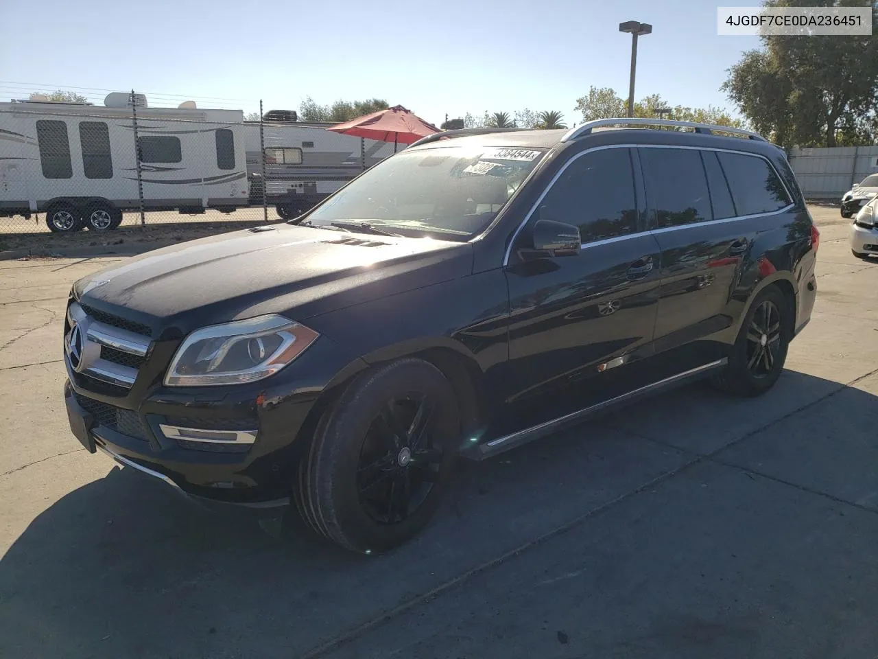 2013 Mercedes-Benz Gl 450 4Matic VIN: 4JGDF7CE0DA236451 Lot: 73384544