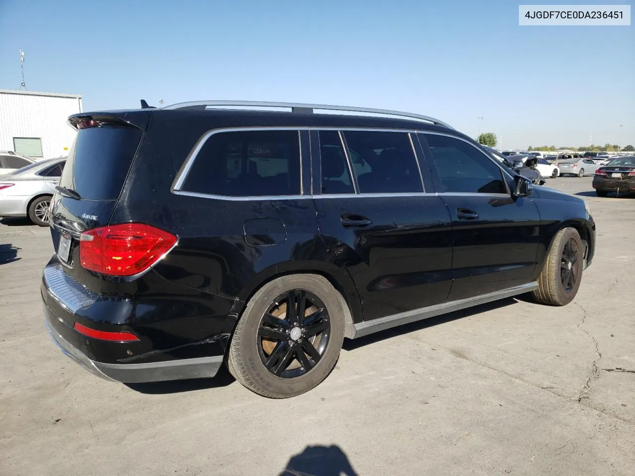 2013 Mercedes-Benz Gl 450 4Matic VIN: 4JGDF7CE0DA236451 Lot: 73384544