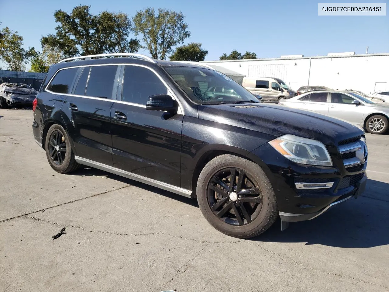 2013 Mercedes-Benz Gl 450 4Matic VIN: 4JGDF7CE0DA236451 Lot: 73384544