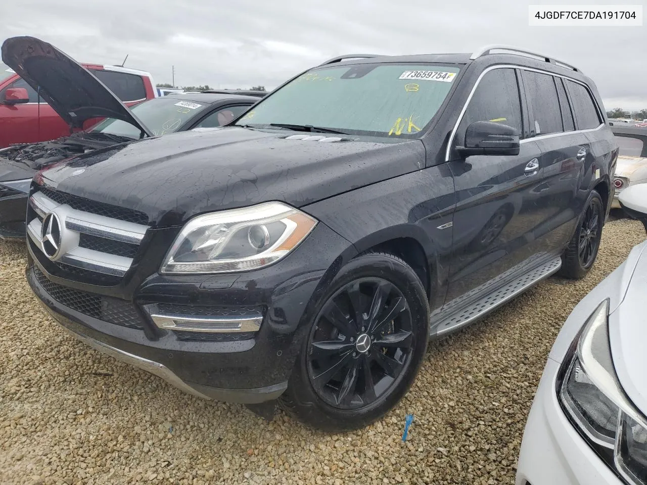 2013 Mercedes-Benz Gl 450 4Matic VIN: 4JGDF7CE7DA191704 Lot: 73659754