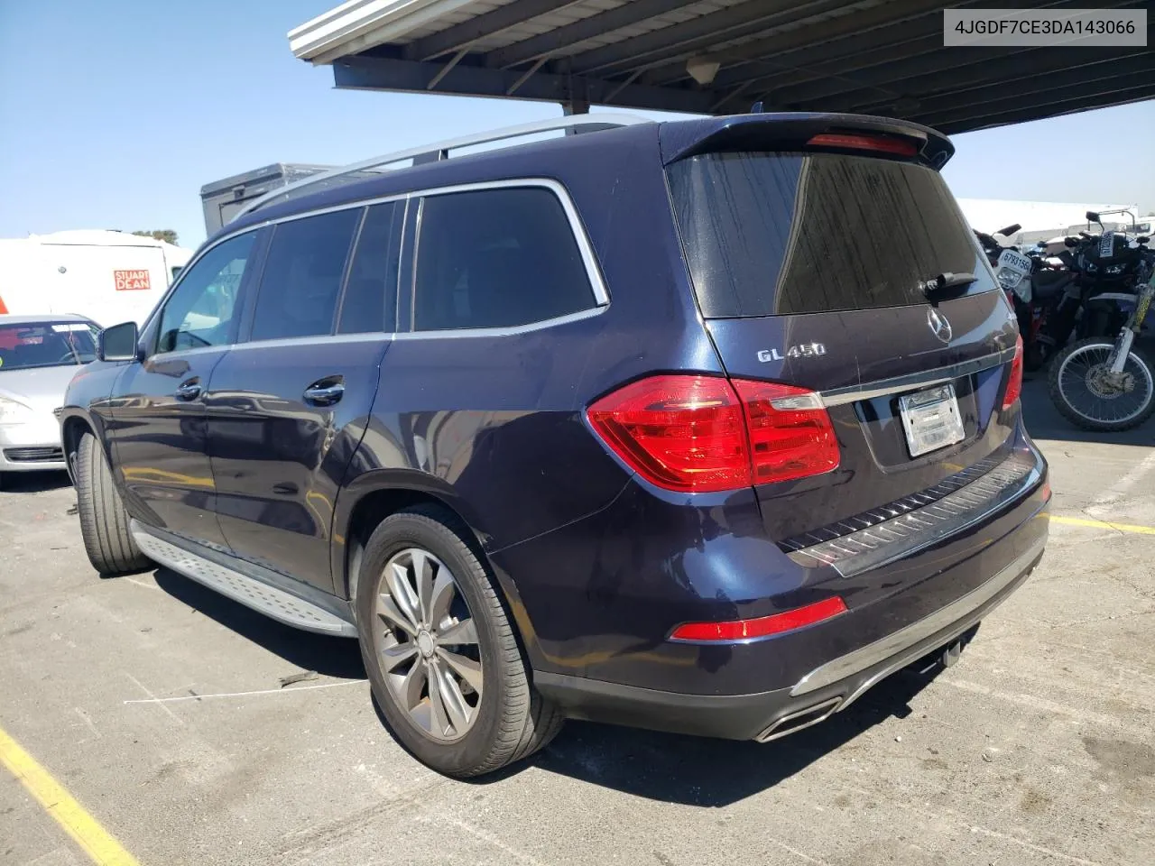 2013 Mercedes-Benz Gl 450 4Matic VIN: 4JGDF7CE3DA143066 Lot: 73788014