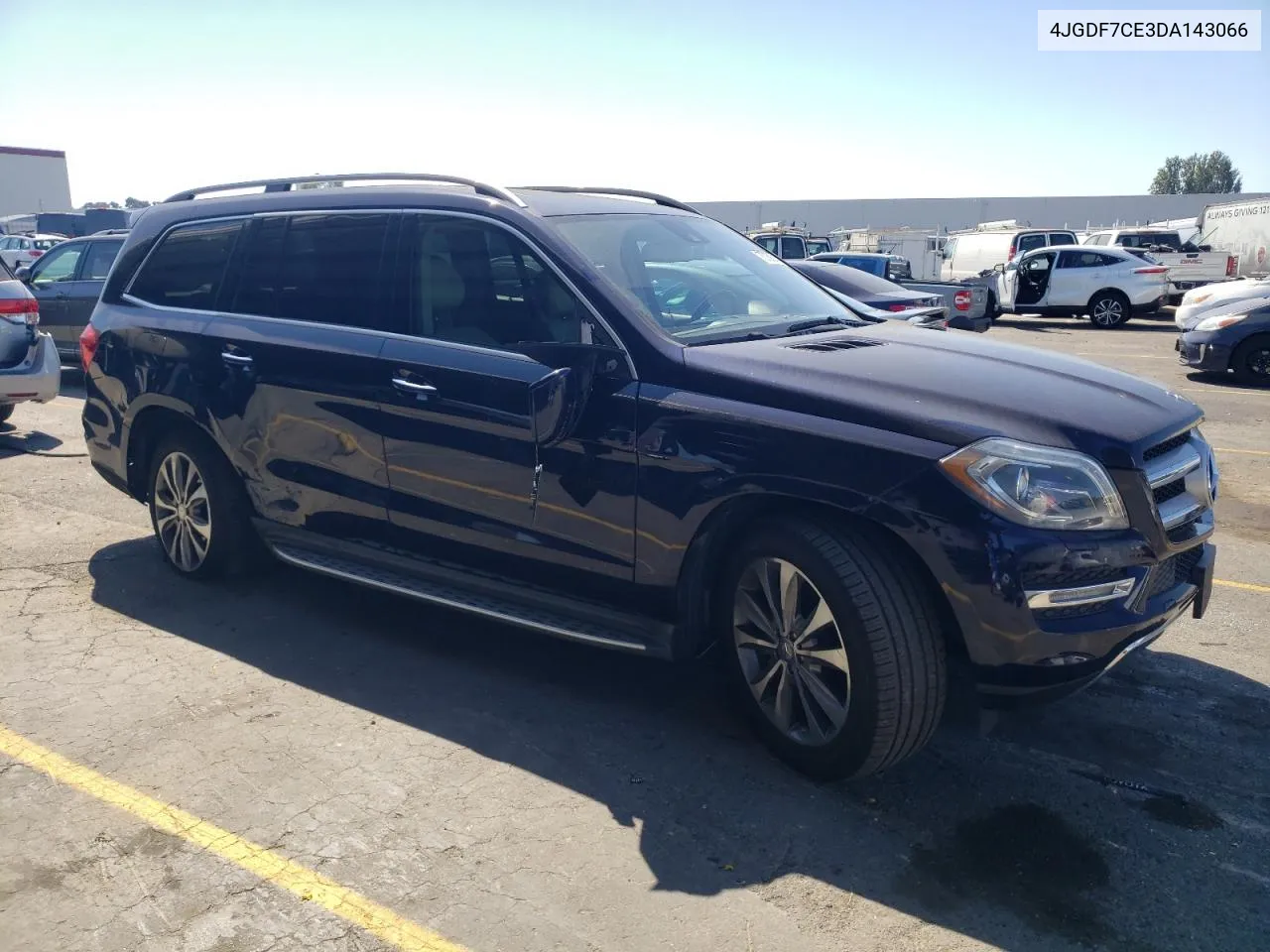 2013 Mercedes-Benz Gl 450 4Matic VIN: 4JGDF7CE3DA143066 Lot: 73788014