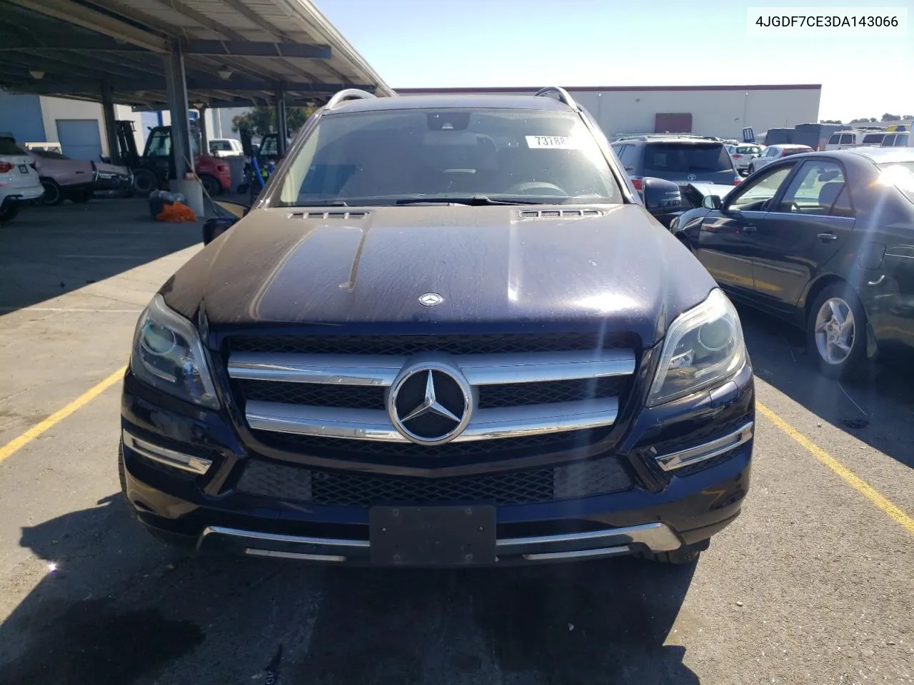 2013 Mercedes-Benz Gl 450 4Matic VIN: 4JGDF7CE3DA143066 Lot: 73788014