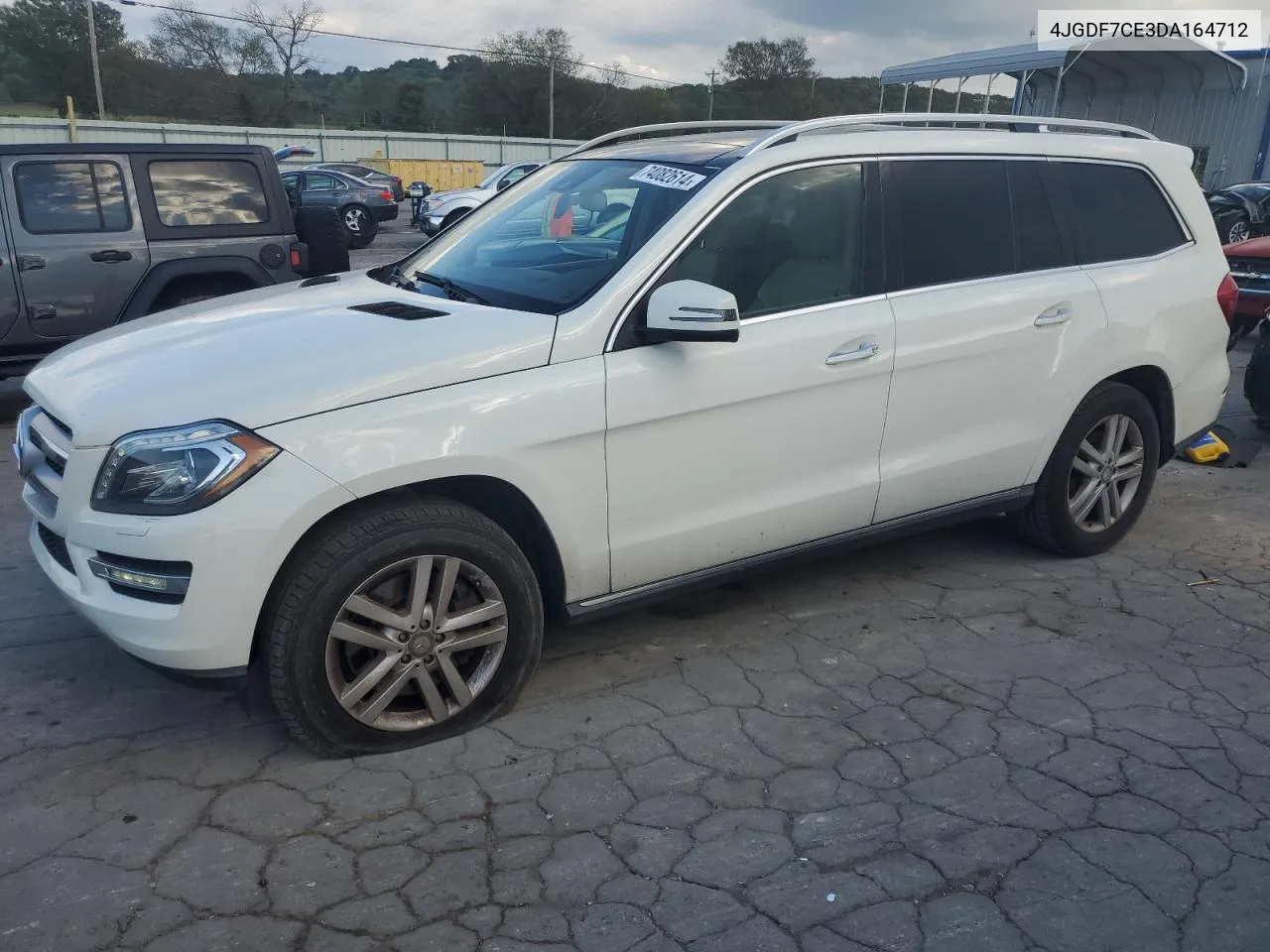 2013 Mercedes-Benz Gl 450 4Matic VIN: 4JGDF7CE3DA164712 Lot: 74082614