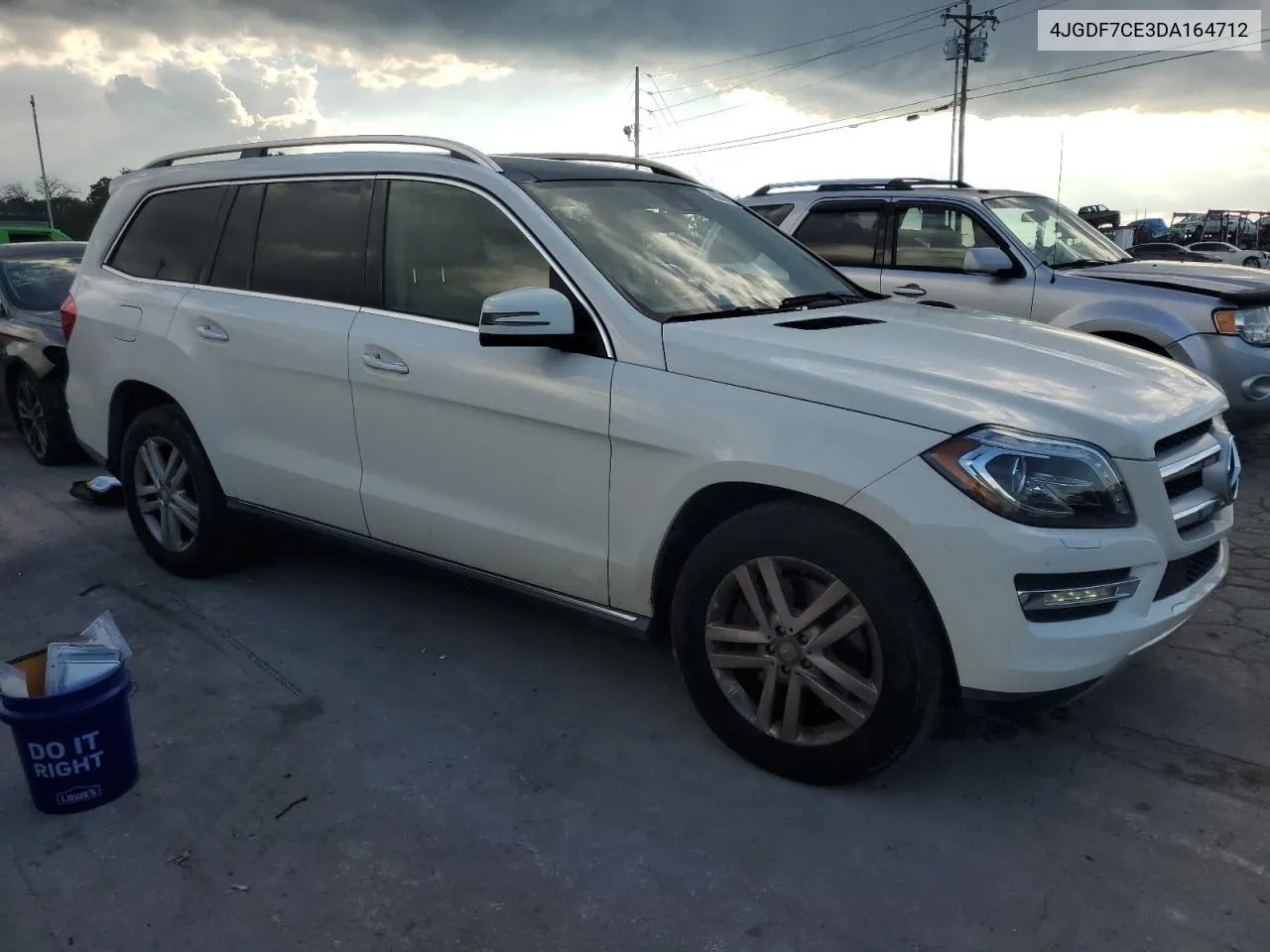 2013 Mercedes-Benz Gl 450 4Matic VIN: 4JGDF7CE3DA164712 Lot: 74082614