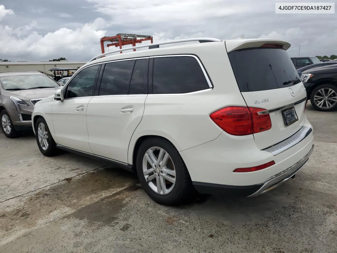 2013 Mercedes-Benz Gl 450 4Matic VIN: 4JGDF7CE9DA187427 Lot: 74105734