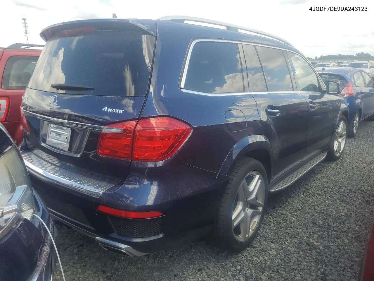 2013 Mercedes-Benz Gl 550 4Matic VIN: 4JGDF7DE9DA243123 Lot: 74245134