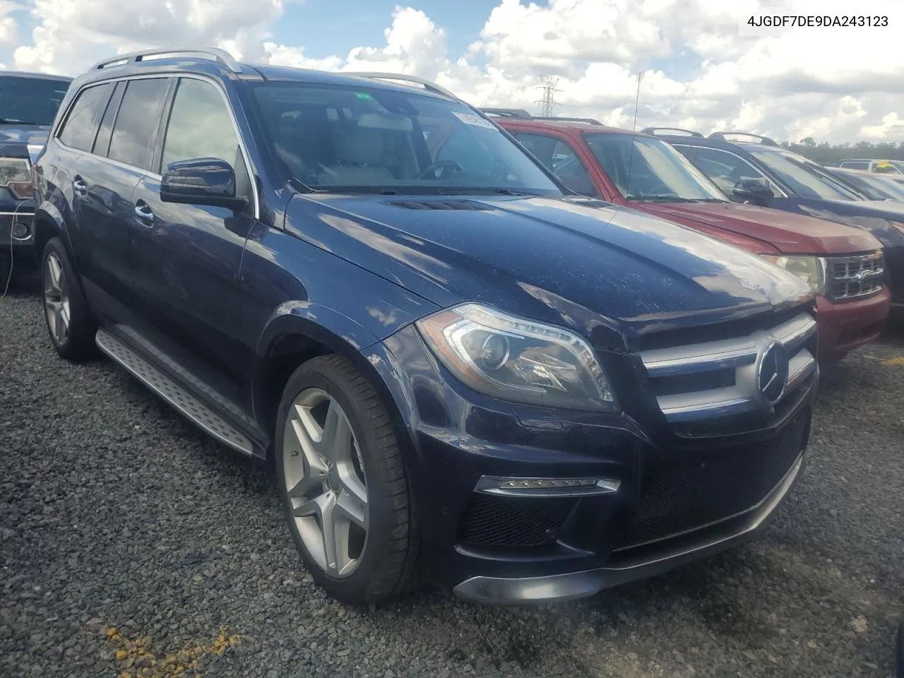 2013 Mercedes-Benz Gl 550 4Matic VIN: 4JGDF7DE9DA243123 Lot: 74245134