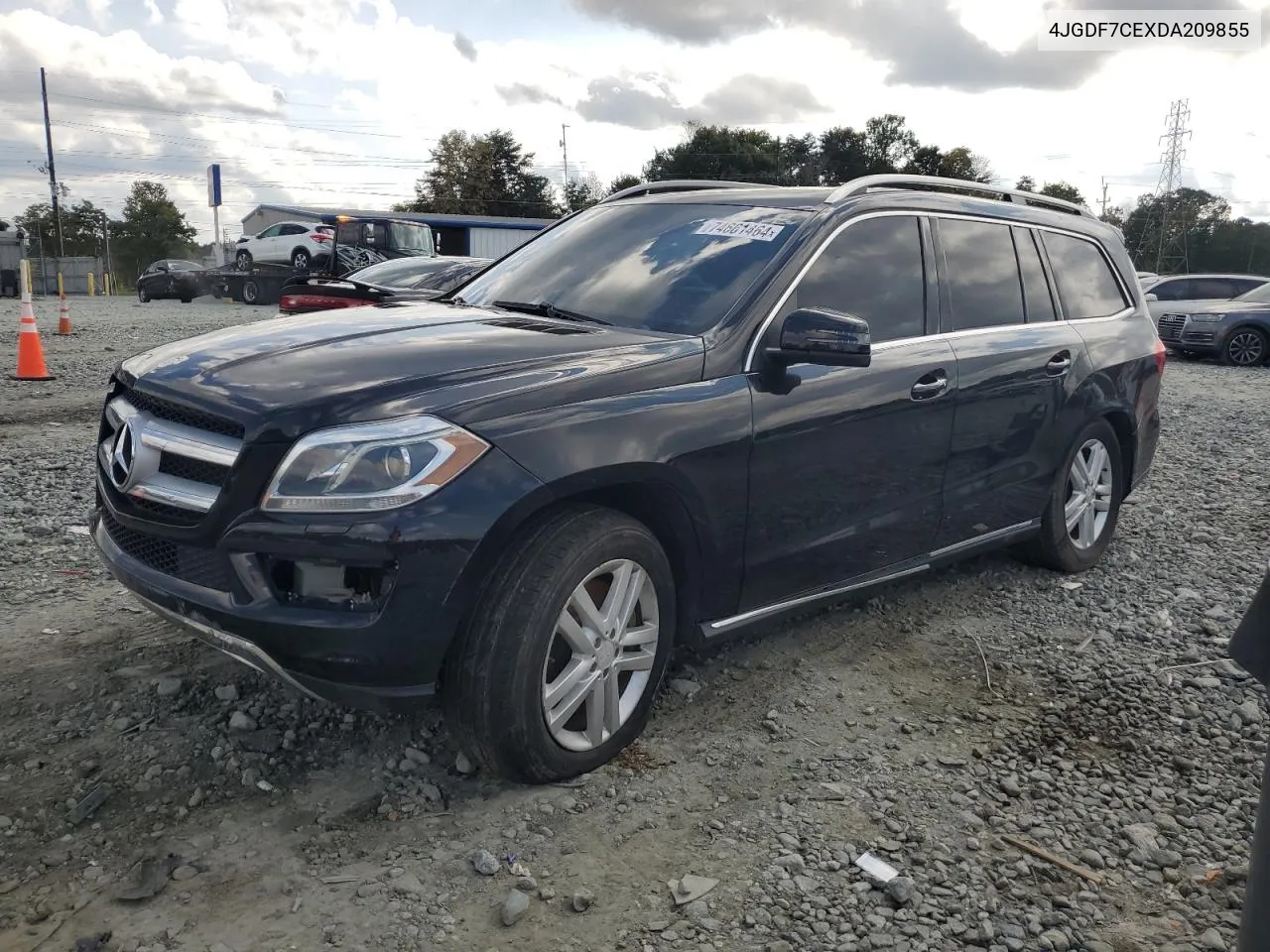 2013 Mercedes-Benz Gl 450 4Matic VIN: 4JGDF7CEXDA209855 Lot: 74661464