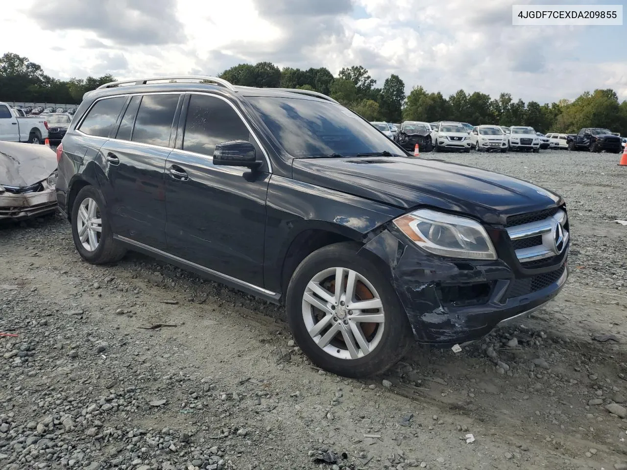 2013 Mercedes-Benz Gl 450 4Matic VIN: 4JGDF7CEXDA209855 Lot: 74661464