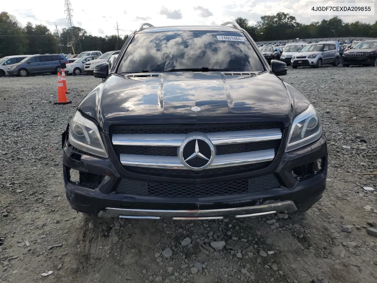 2013 Mercedes-Benz Gl 450 4Matic VIN: 4JGDF7CEXDA209855 Lot: 74661464