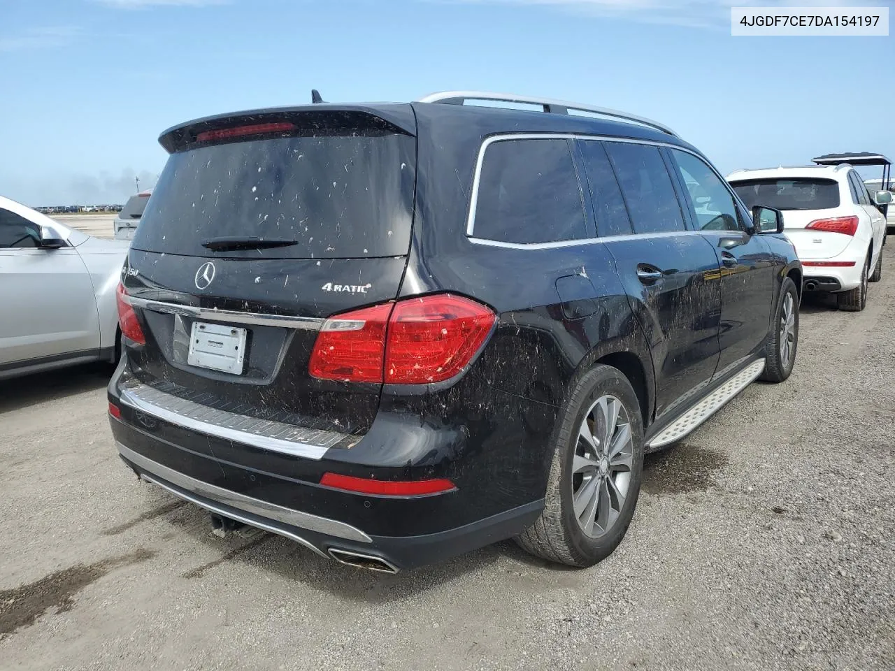 2013 Mercedes-Benz Gl 450 4Matic VIN: 4JGDF7CE7DA154197 Lot: 74851834