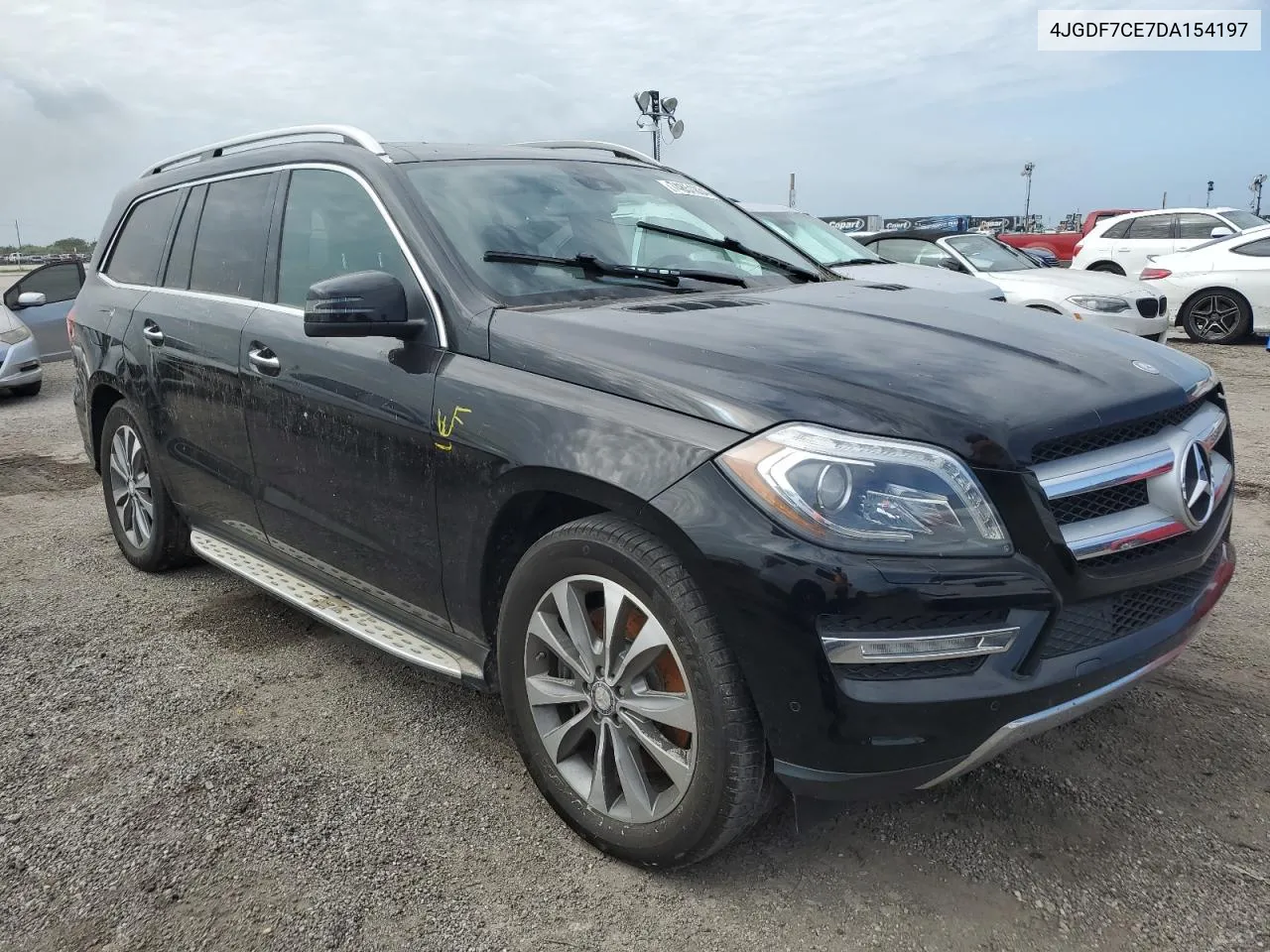 2013 Mercedes-Benz Gl 450 4Matic VIN: 4JGDF7CE7DA154197 Lot: 74851834