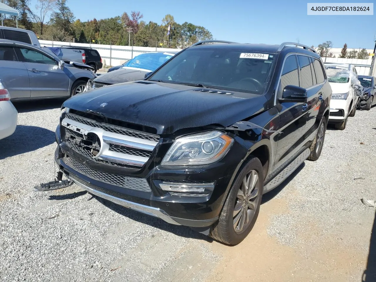 2013 Mercedes-Benz Gl 450 4Matic VIN: 4JGDF7CE8DA182624 Lot: 75676394