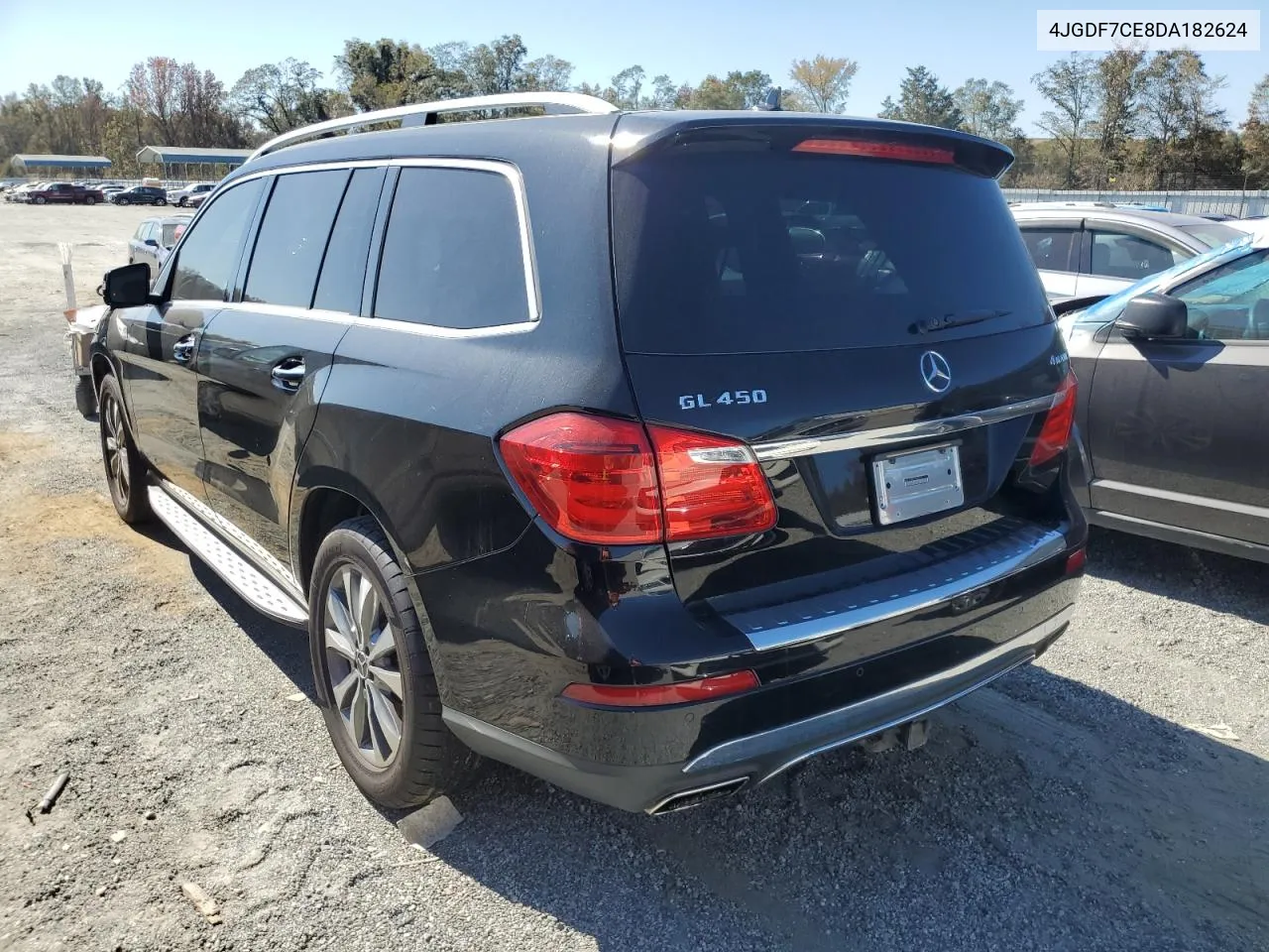 2013 Mercedes-Benz Gl 450 4Matic VIN: 4JGDF7CE8DA182624 Lot: 75676394