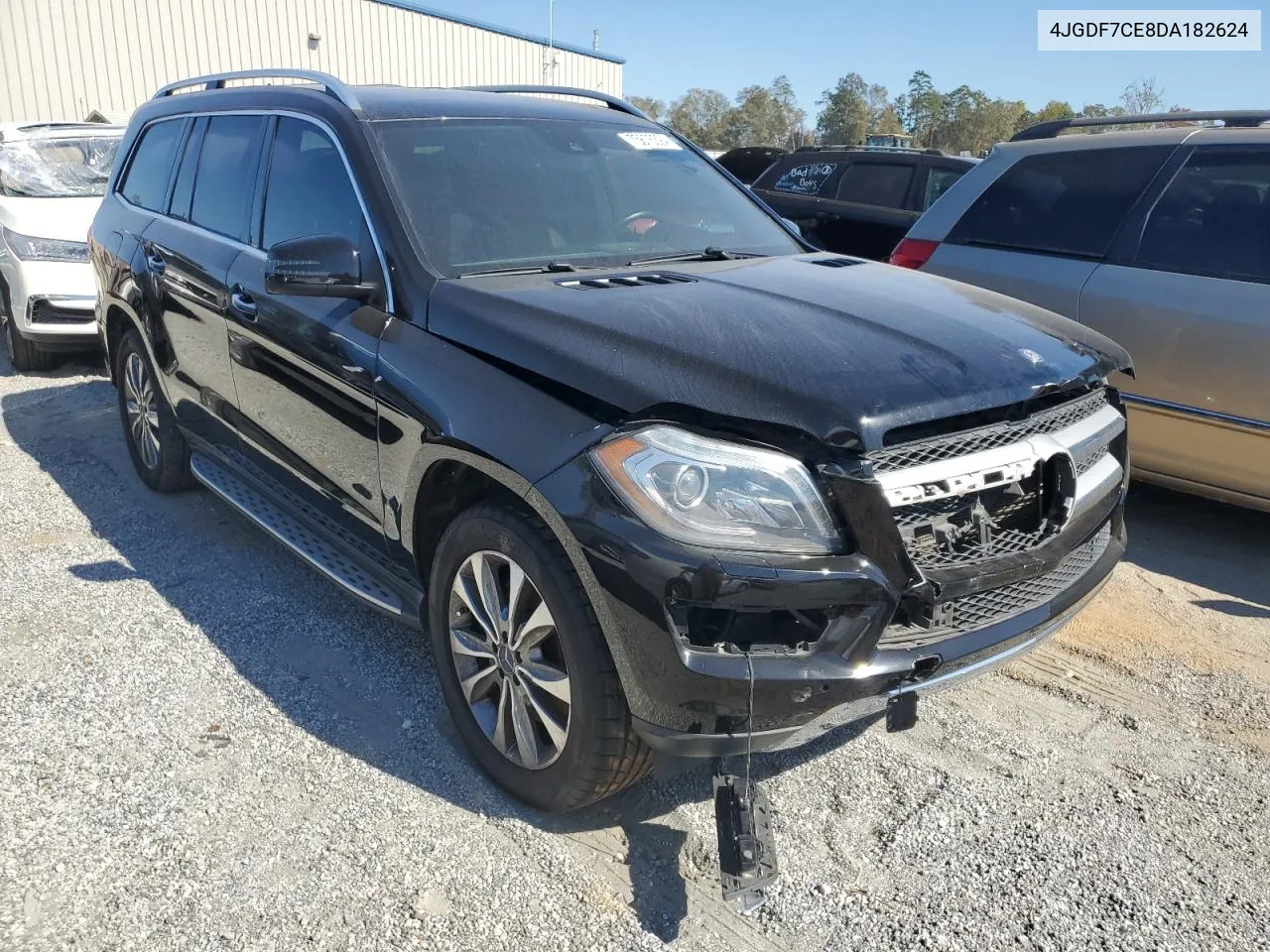 2013 Mercedes-Benz Gl 450 4Matic VIN: 4JGDF7CE8DA182624 Lot: 75676394