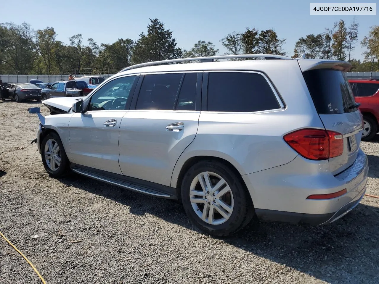 2013 Mercedes-Benz Gl 450 4Matic VIN: 4JGDF7CE0DA197716 Lot: 76004044