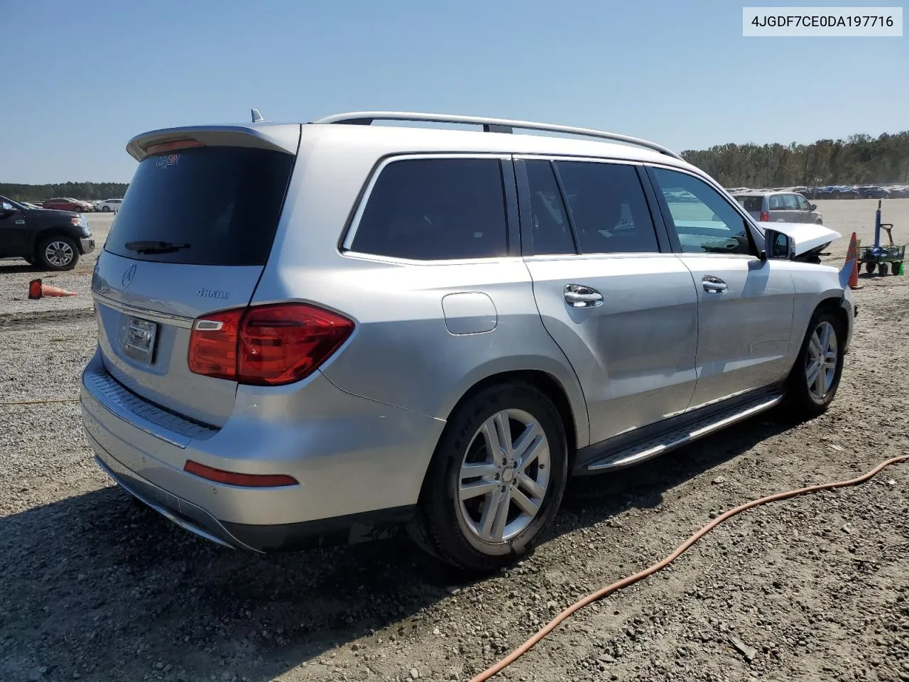 2013 Mercedes-Benz Gl 450 4Matic VIN: 4JGDF7CE0DA197716 Lot: 76004044