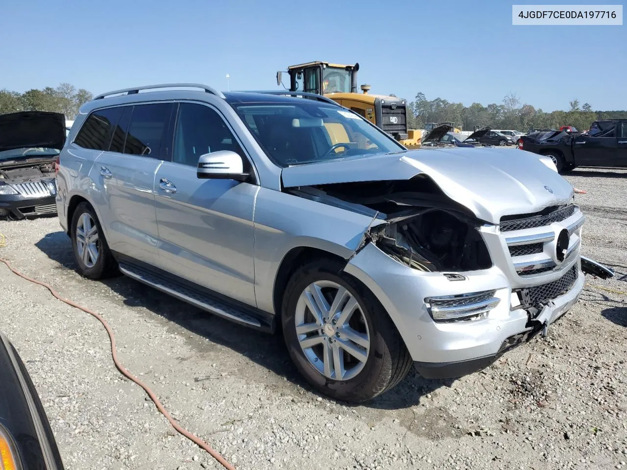 2013 Mercedes-Benz Gl 450 4Matic VIN: 4JGDF7CE0DA197716 Lot: 76004044