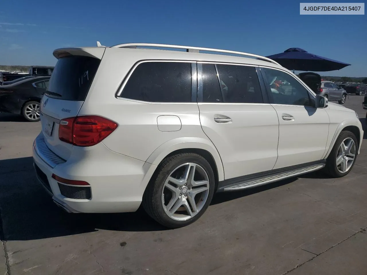 2013 Mercedes-Benz Gl 550 4Matic VIN: 4JGDF7DE4DA215407 Lot: 76123054