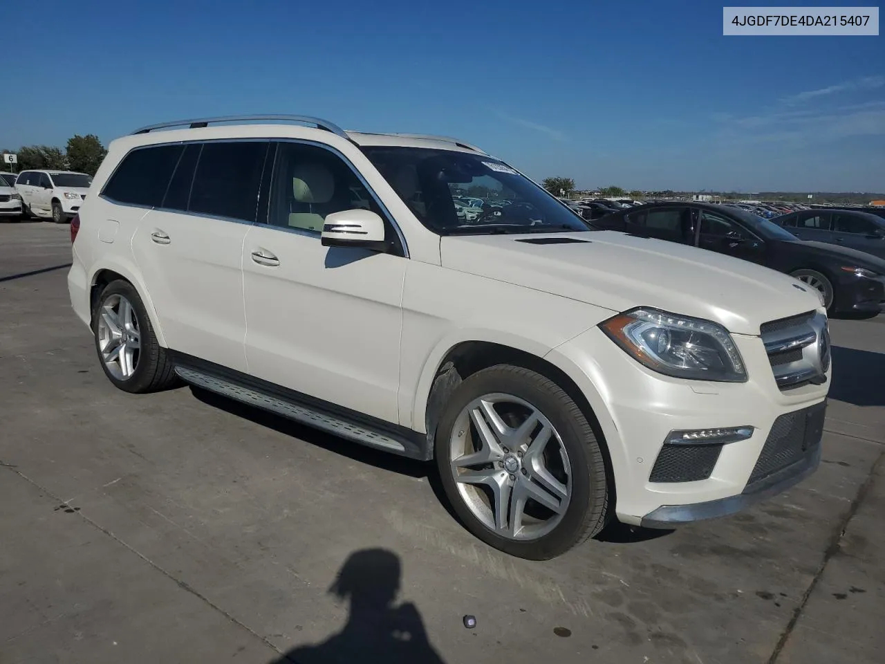 2013 Mercedes-Benz Gl 550 4Matic VIN: 4JGDF7DE4DA215407 Lot: 76123054