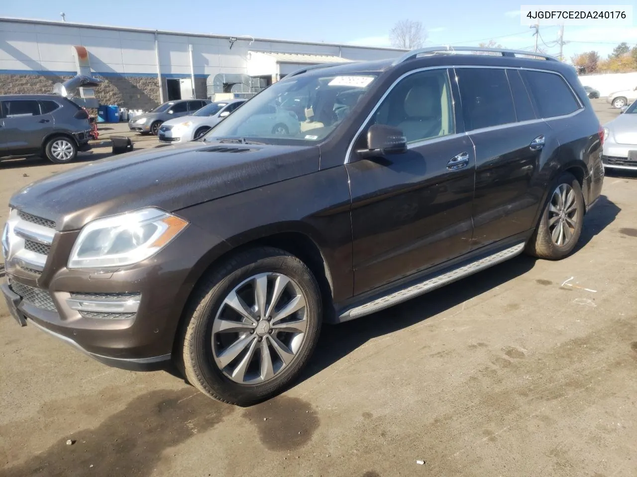 2013 Mercedes-Benz Gl 450 4Matic VIN: 4JGDF7CE2DA240176 Lot: 76765124