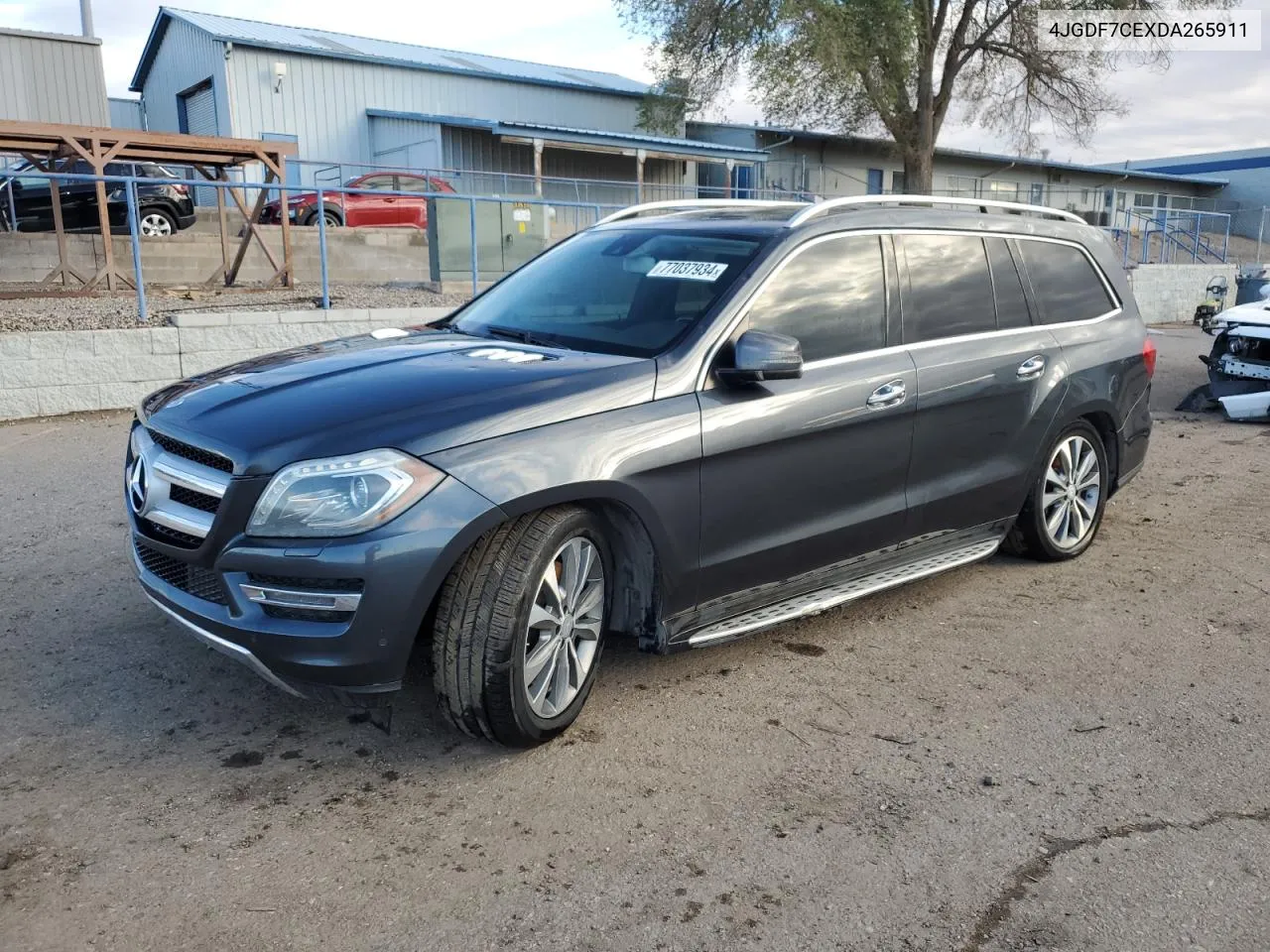 2013 Mercedes-Benz Gl 450 4Matic VIN: 4JGDF7CEXDA265911 Lot: 77037934