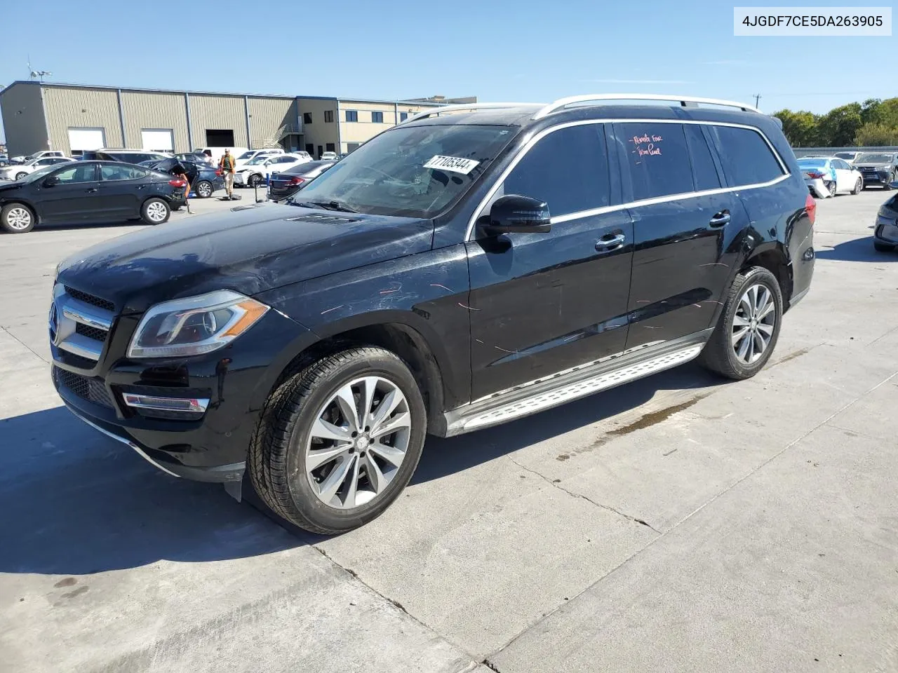 2013 Mercedes-Benz Gl 450 4Matic VIN: 4JGDF7CE5DA263905 Lot: 77105344