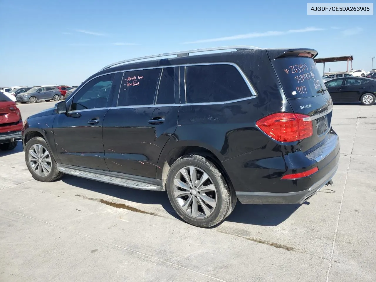 2013 Mercedes-Benz Gl 450 4Matic VIN: 4JGDF7CE5DA263905 Lot: 77105344