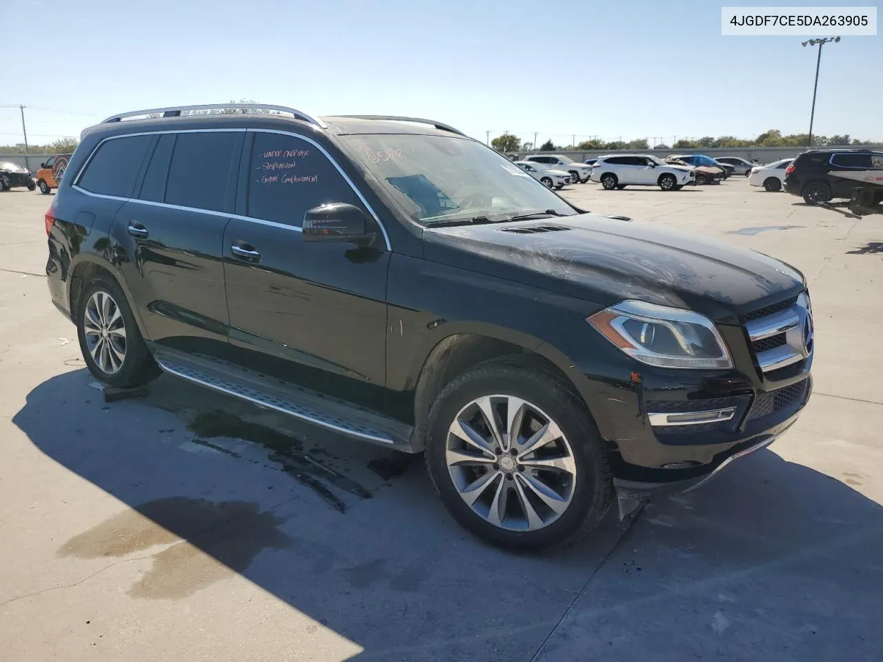 2013 Mercedes-Benz Gl 450 4Matic VIN: 4JGDF7CE5DA263905 Lot: 77105344