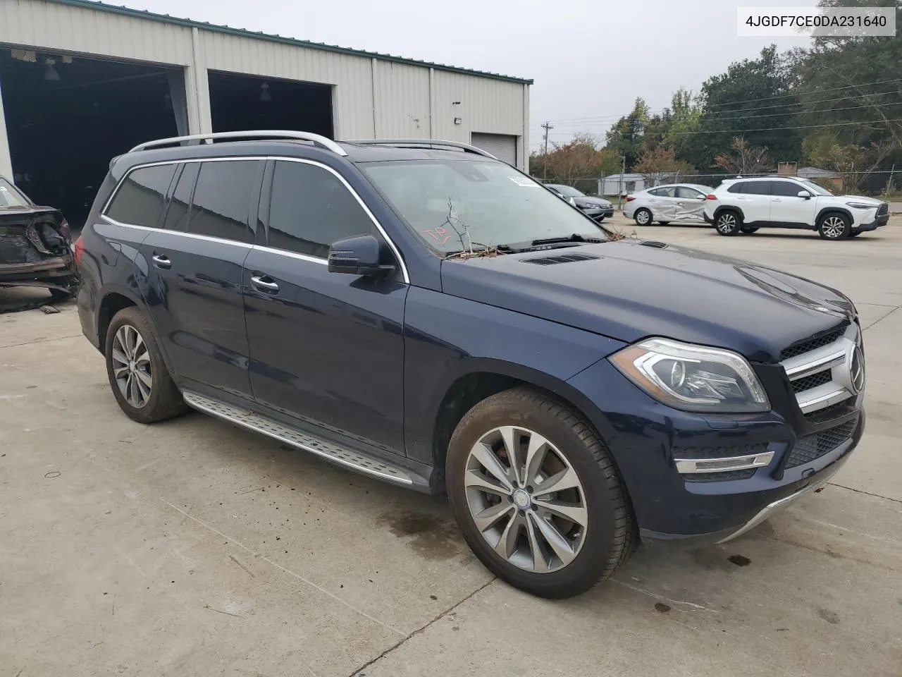 2013 Mercedes-Benz Gl 450 4Matic VIN: 4JGDF7CE0DA231640 Lot: 78330334