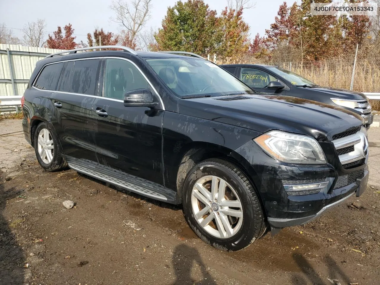 2013 Mercedes-Benz Gl 450 4Matic VIN: 4JGDF7CE9DA153343 Lot: 78424014