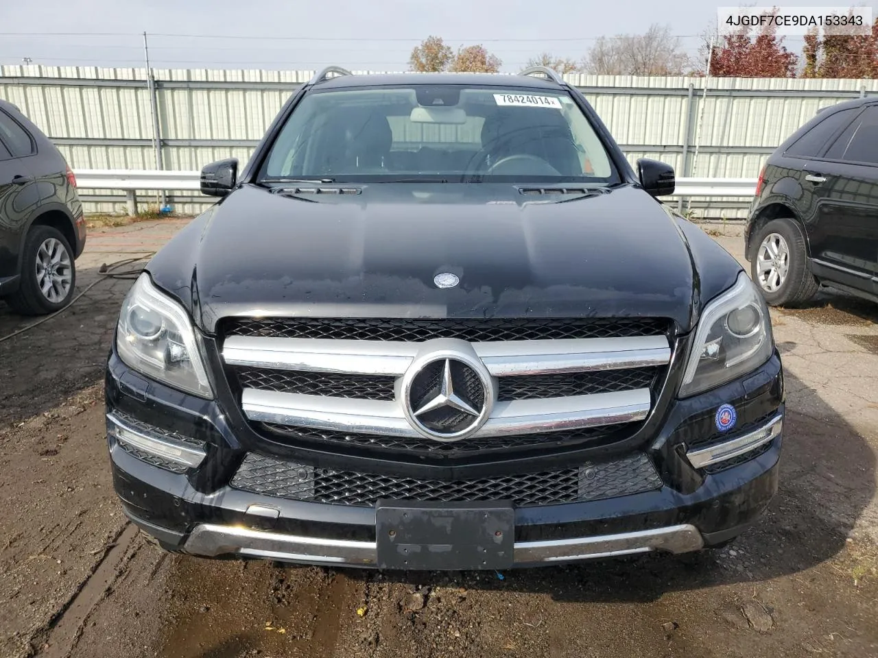 2013 Mercedes-Benz Gl 450 4Matic VIN: 4JGDF7CE9DA153343 Lot: 78424014