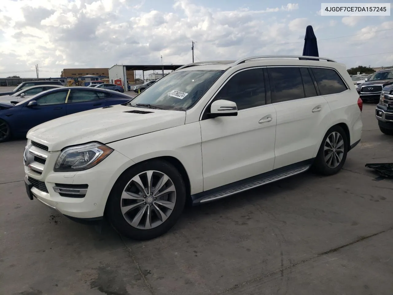 2013 Mercedes-Benz Gl 450 4Matic VIN: 4JGDF7CE7DA157245 Lot: 78760224