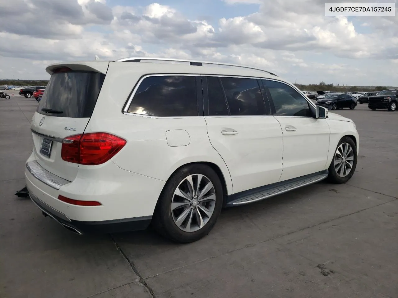 2013 Mercedes-Benz Gl 450 4Matic VIN: 4JGDF7CE7DA157245 Lot: 78760224