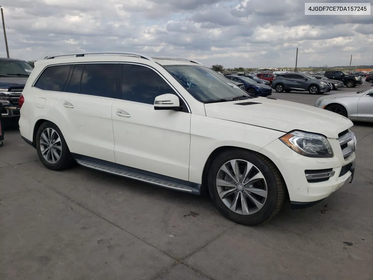 2013 Mercedes-Benz Gl 450 4Matic VIN: 4JGDF7CE7DA157245 Lot: 78760224