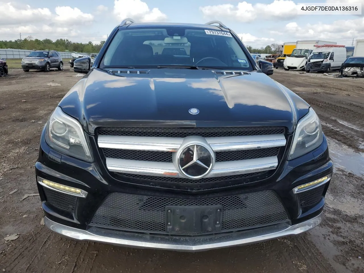 2013 Mercedes-Benz Gl 550 4Matic VIN: 4JGDF7DE0DA136316 Lot: 79737644