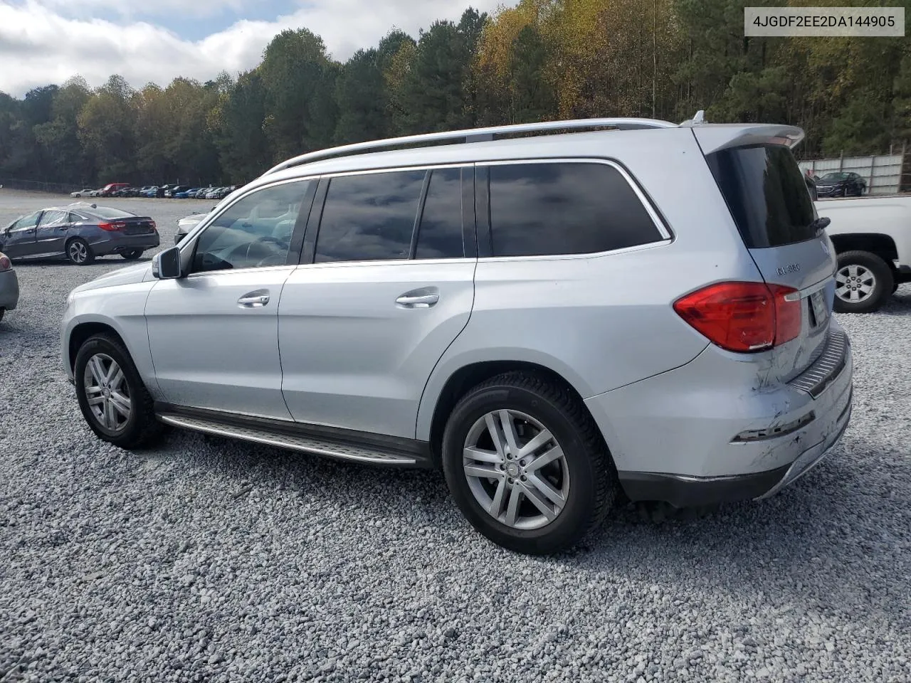 2013 Mercedes-Benz Gl 350 Bluetec VIN: 4JGDF2EE2DA144905 Lot: 80270294