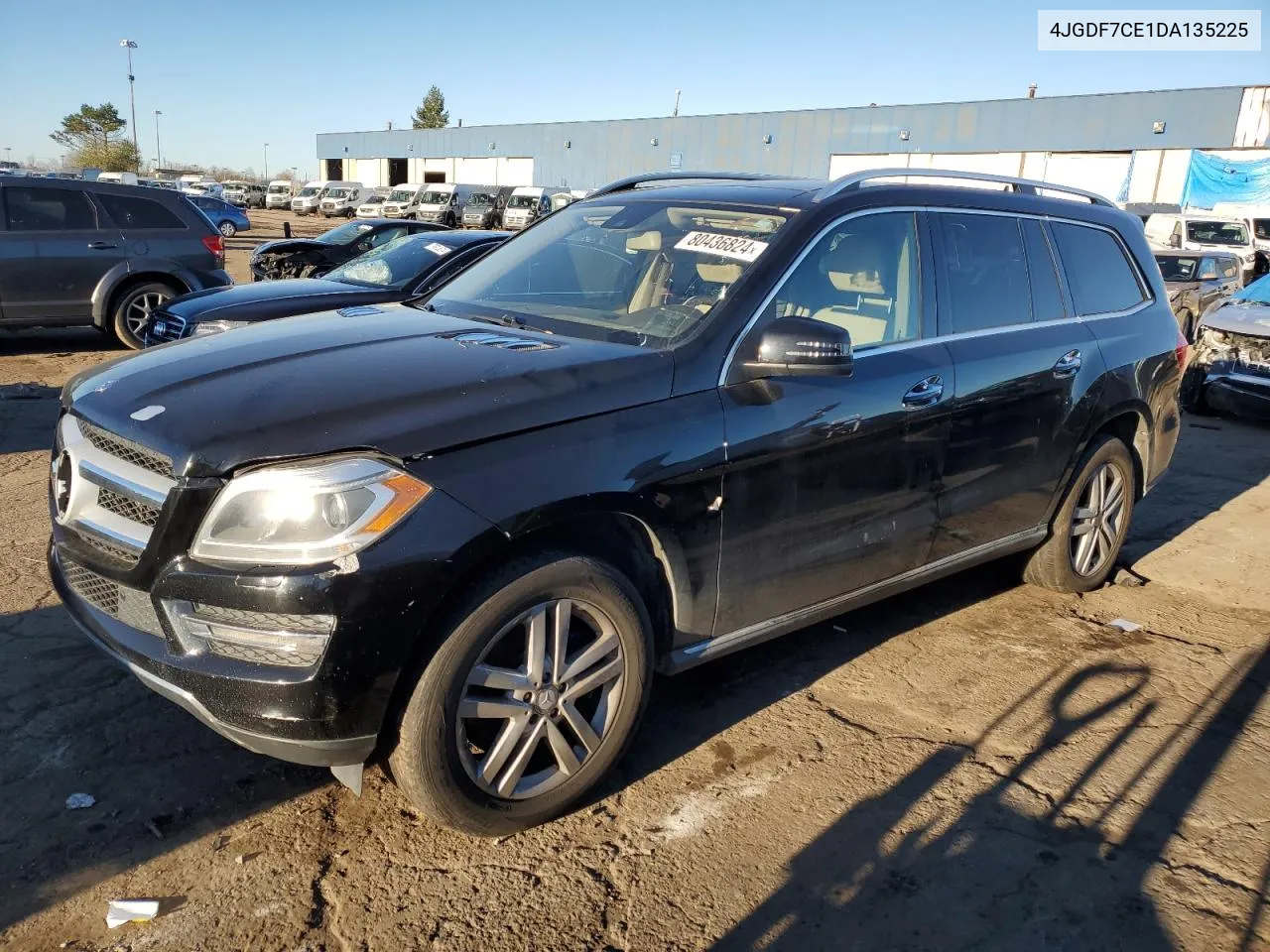 2013 Mercedes-Benz Gl 450 4Matic VIN: 4JGDF7CE1DA135225 Lot: 80436824