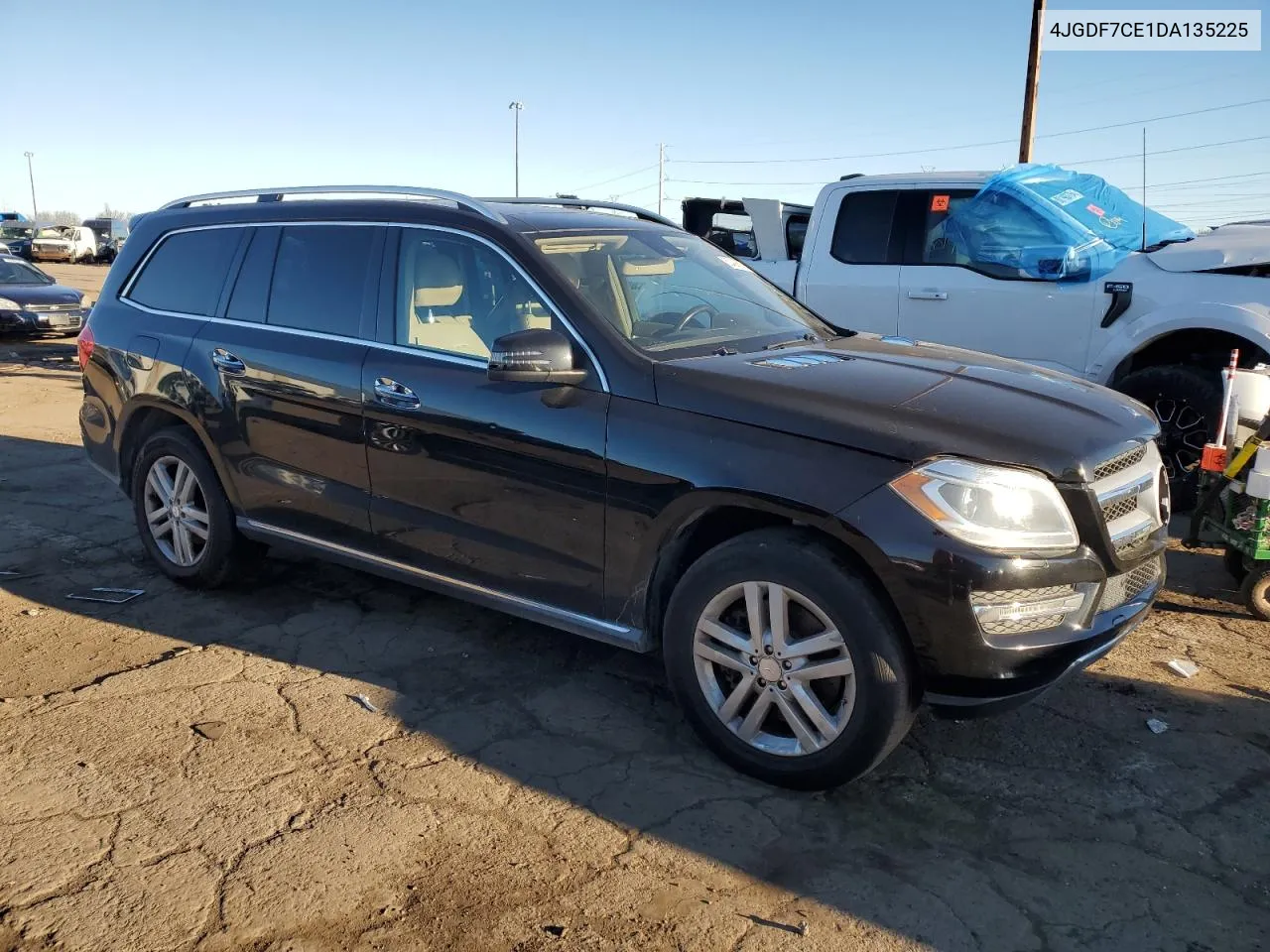 2013 Mercedes-Benz Gl 450 4Matic VIN: 4JGDF7CE1DA135225 Lot: 80436824