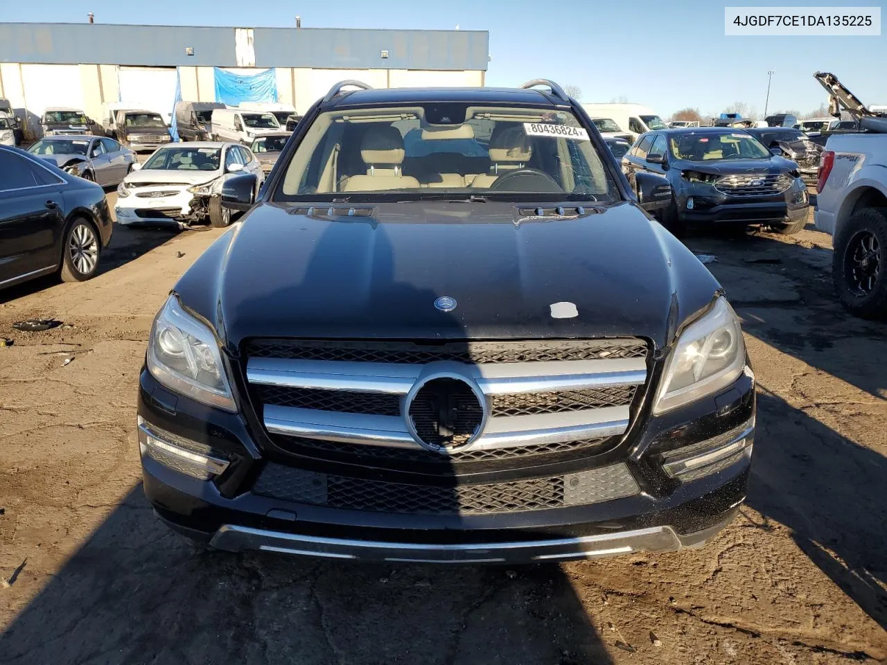 2013 Mercedes-Benz Gl 450 4Matic VIN: 4JGDF7CE1DA135225 Lot: 80436824