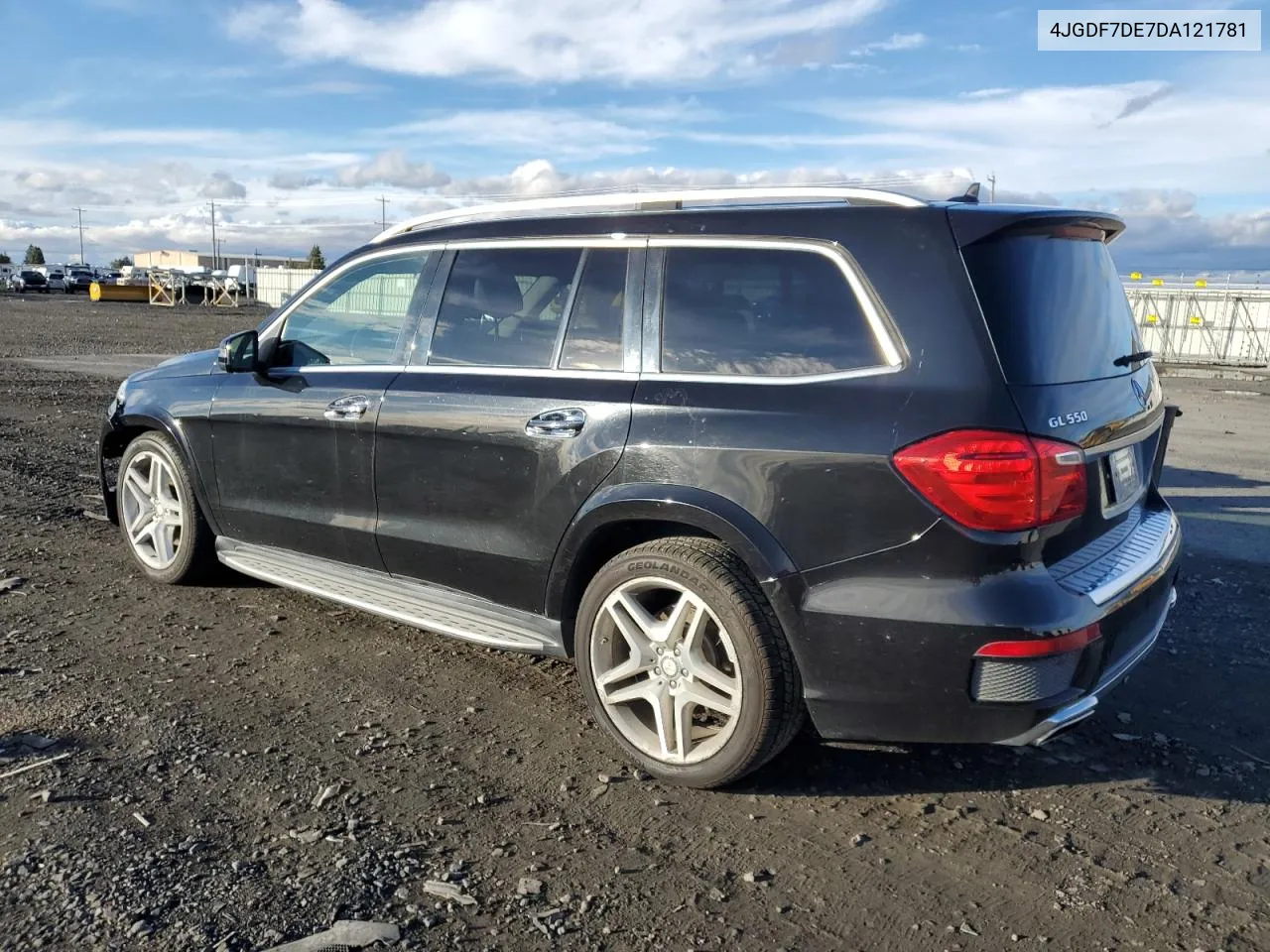 2013 Mercedes-Benz Gl 550 4Matic VIN: 4JGDF7DE7DA121781 Lot: 80484244