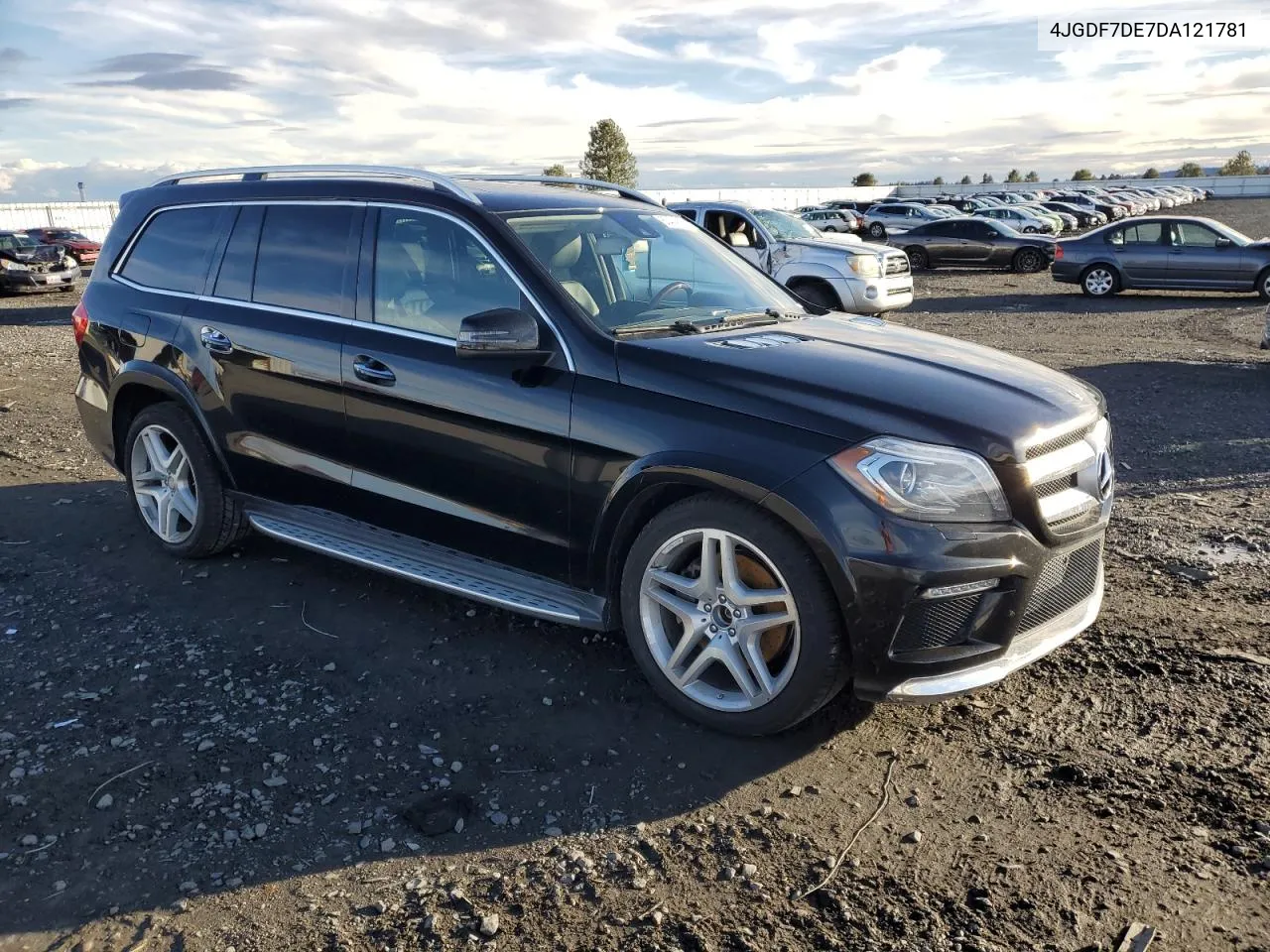 2013 Mercedes-Benz Gl 550 4Matic VIN: 4JGDF7DE7DA121781 Lot: 80484244