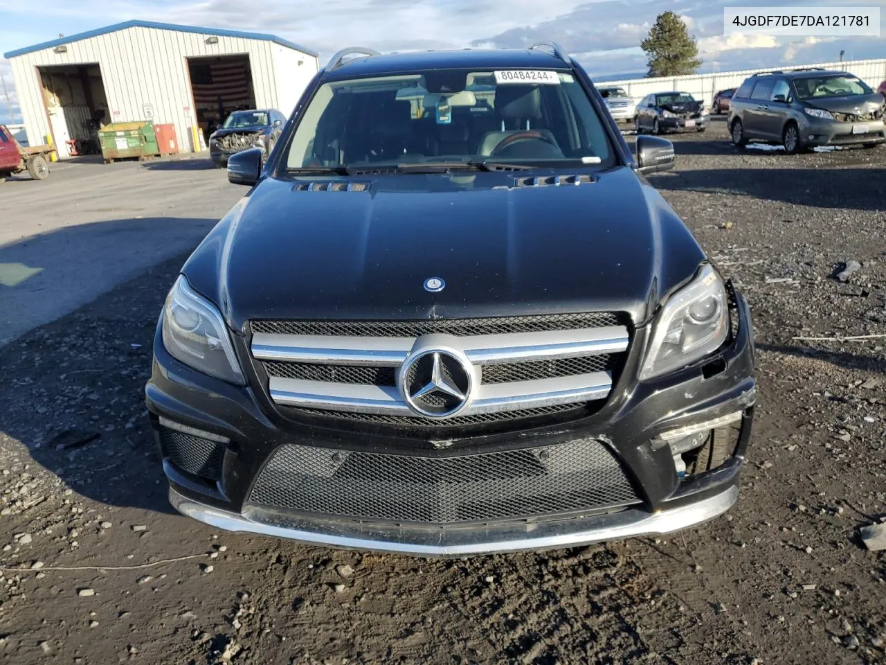 2013 Mercedes-Benz Gl 550 4Matic VIN: 4JGDF7DE7DA121781 Lot: 80484244