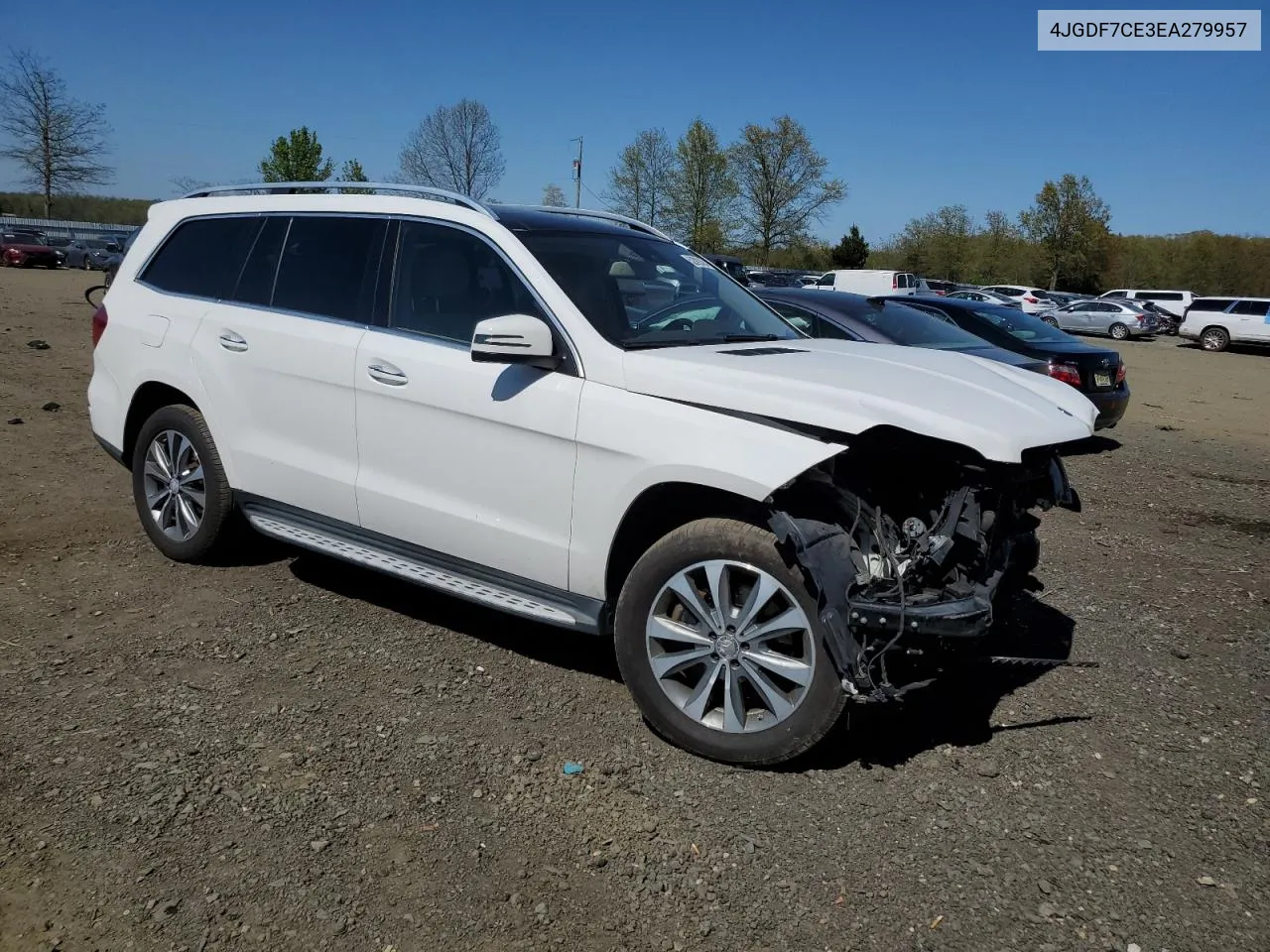 2014 Mercedes-Benz Gl 450 4Matic VIN: 4JGDF7CE3EA279957 Lot: 52092484